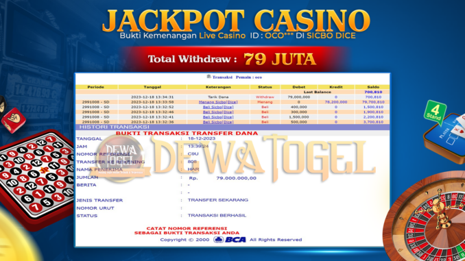 DWT JP LIVE CASINO SIANG 1